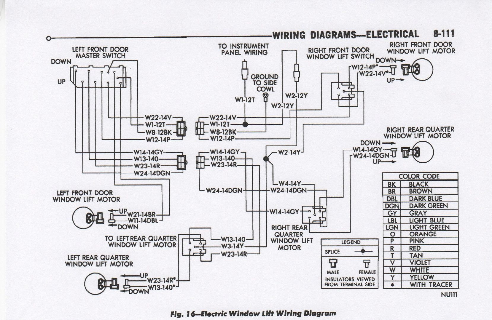 Vintage Power Window Systems? - Page 3 1969 dodge coronet wiring diagram 
